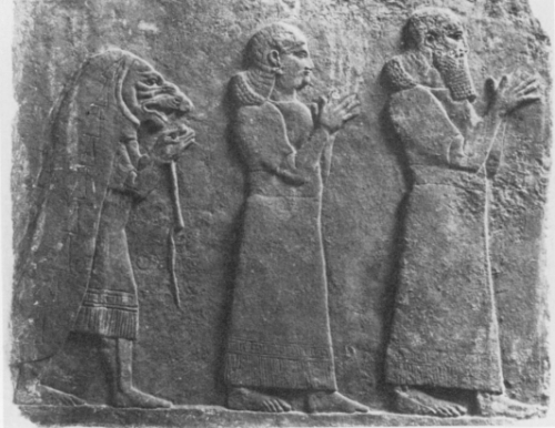 BM 136773, British Museum, a clear representation of the ugallu or "Great lion." Plate XIIc.