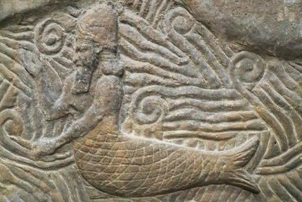 Another depiction of the Kulullû, or fish-man. 