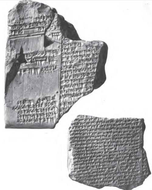 These cuneiform originals are from Albert T. Clay, A Hebrew Deluge Story in Cuneiform. New Haven: Yale University Press, 1922. This particular photograph states, 