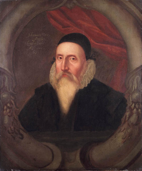 John Dee age 67, Acquired by Elias Ashmole, 16th century, Ashmolean Museum Collection
