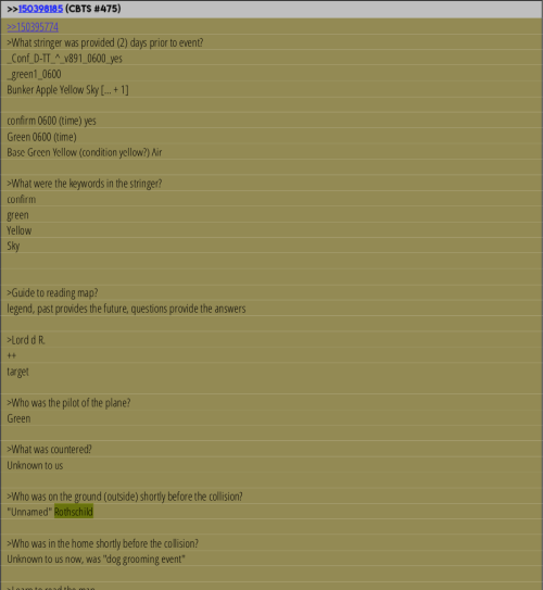 Q CBTS #475 Rothschild Chopper Incident p. 116