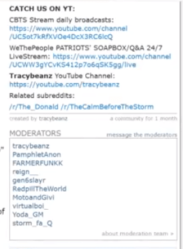 QModerators CBTS_Stream One Month