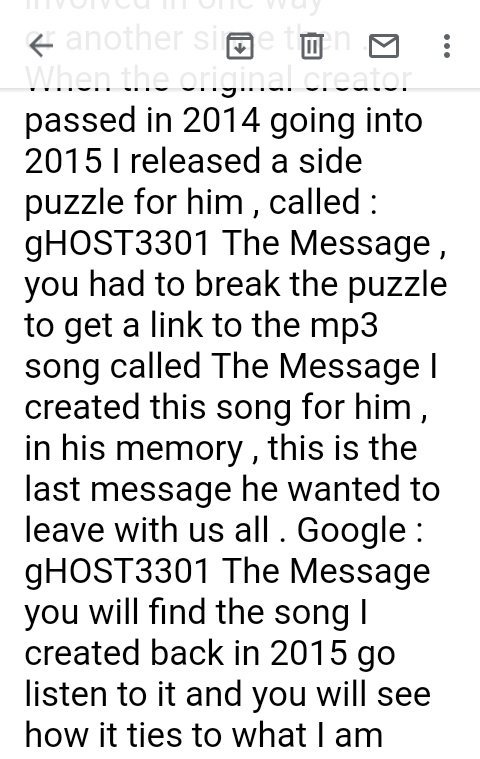 gHOST Statement 1