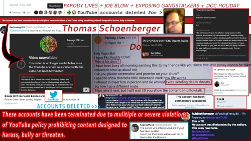 Bump Ahead TS 4 YouTube Channels Struck Nov-Dec 2019