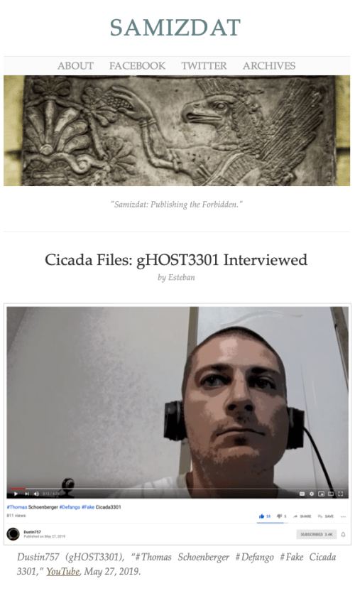 Cicada gHOST Samizdat Preview