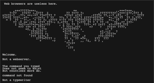 Cicada Webservers are useless here Onion Terminal