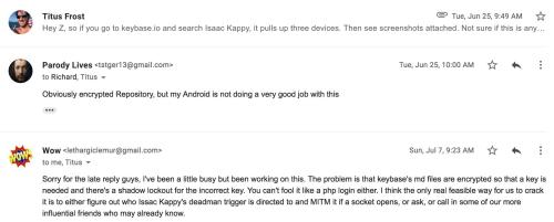 Dean Fougere TS Z3301 June 25, Jul 7 2019