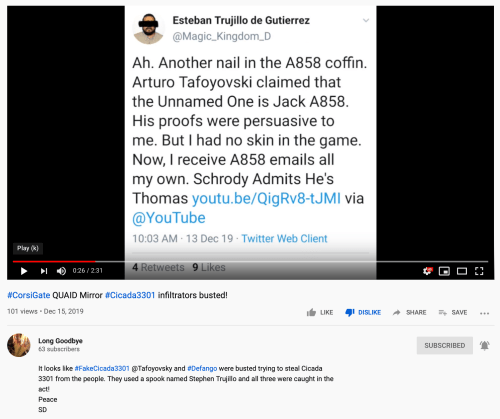 Long Goodbye TS A858 Thomas Schoenberger McQuaid CorsiGate 2019-12-28