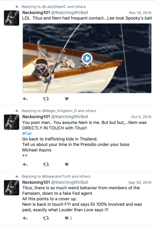 TS Schoenberger Idiot Nemesis Fougere Titus Frost Masquerade 2020-01-07