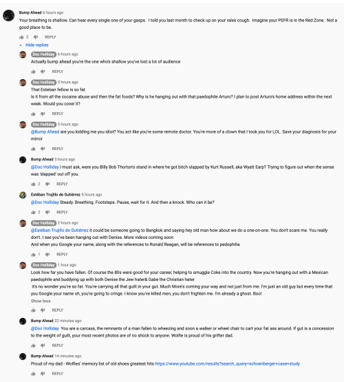 Comments Threat to Associate Me with Pedophilia YouTube Port City of metadata Nov 30 2019